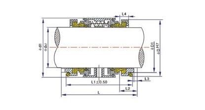 202uu型機(jī)械密封(圖1) 202uu型機(jī)械密封(圖1)